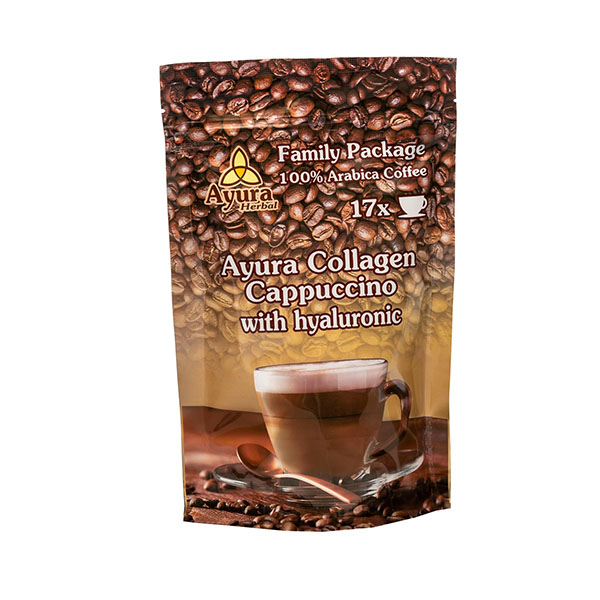 Ayura Coffee mix cu Colagen și acid hialuronic Family Pack