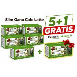 PROMO Slim Gano Cafe Latte 5+1 GRATIS